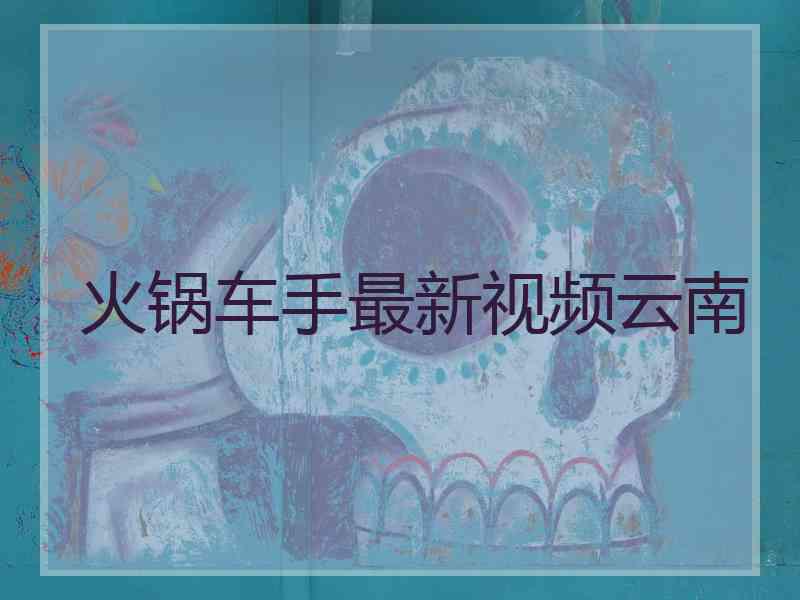 火锅车手最新视频云南