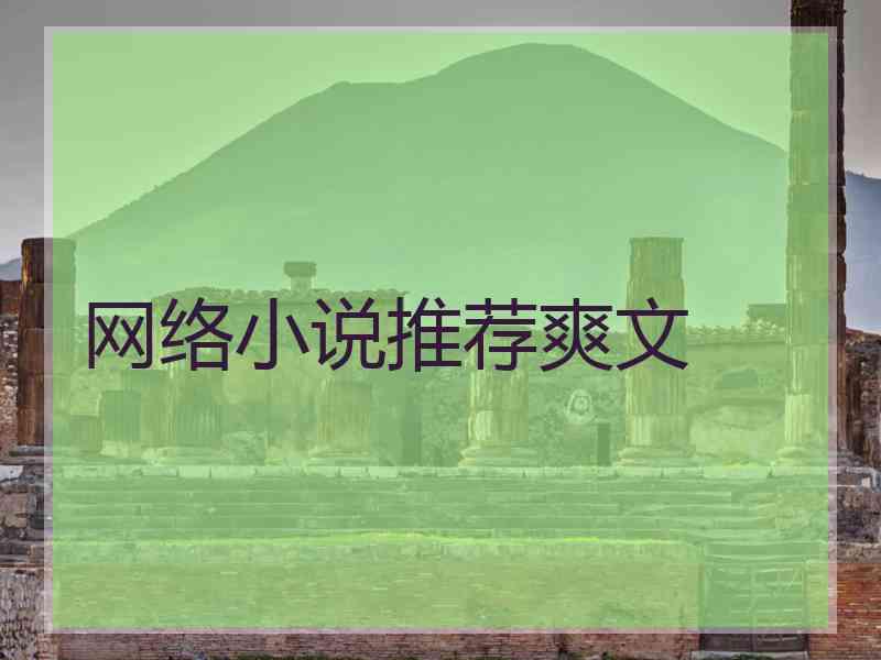 网络小说推荐爽文