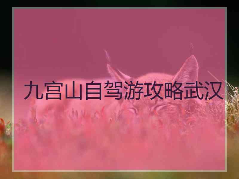 九宫山自驾游攻略武汉