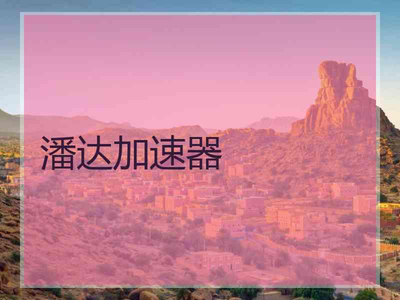 潘达加速器