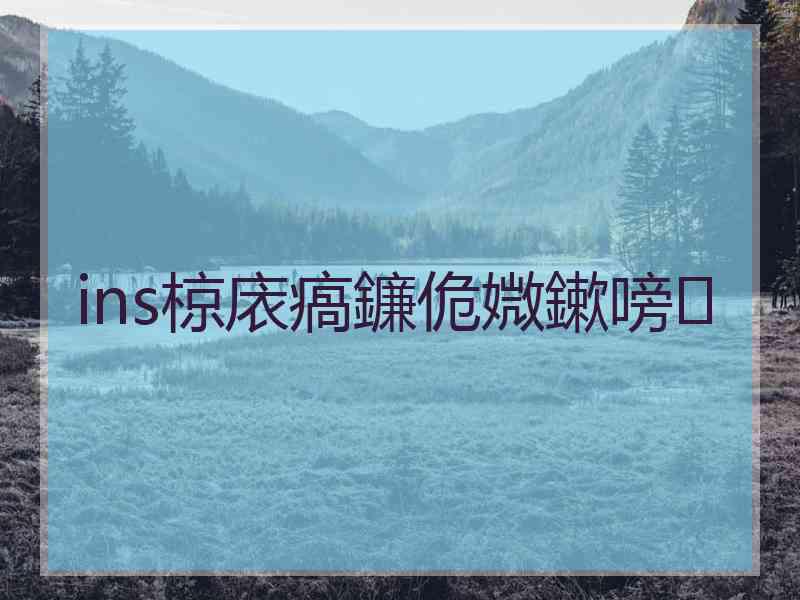 ins椋庡瘑鐮佹媺鏉嗙