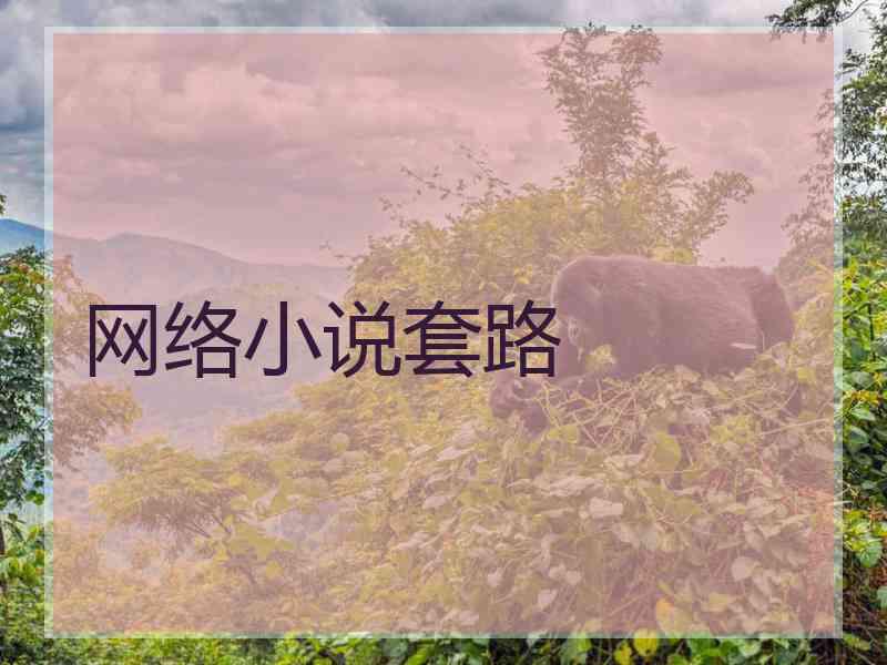 网络小说套路