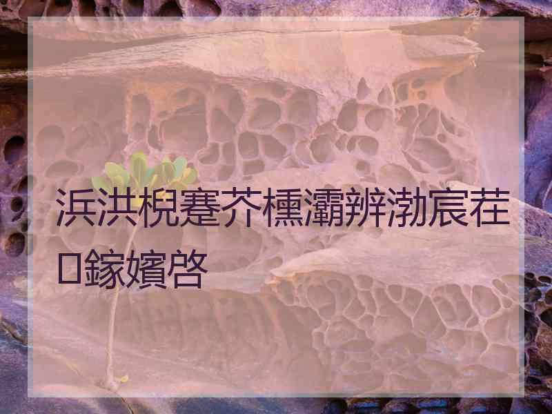 浜洪棿蹇芥櫄灞辨渤宸茬鎵嬪啓