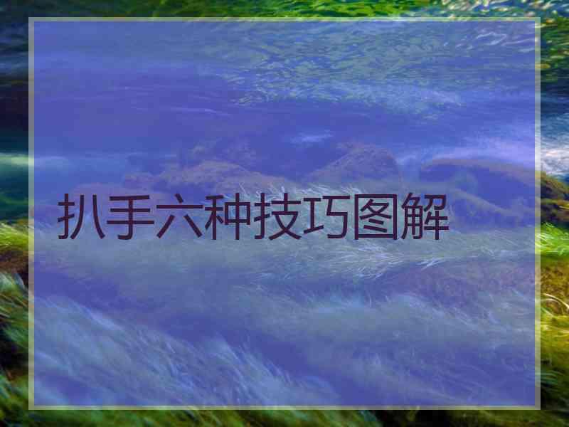 扒手六种技巧图解