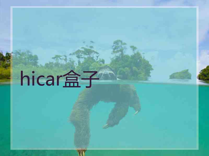 hicar盒子