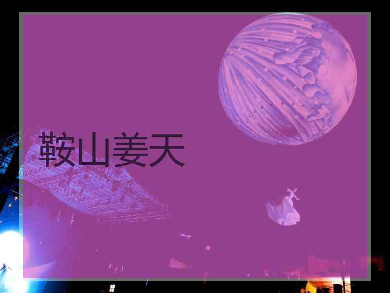 鞍山姜天