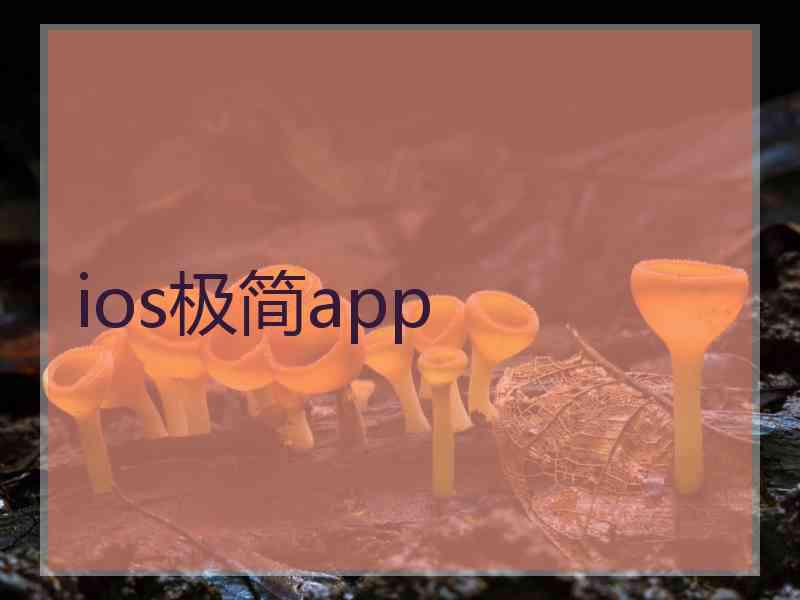 ios极简app