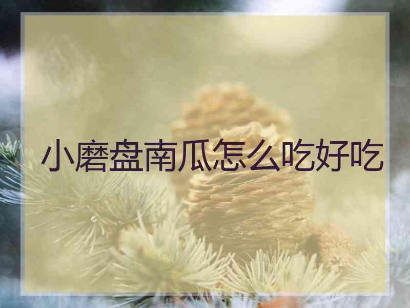小磨盘南瓜怎么吃好吃