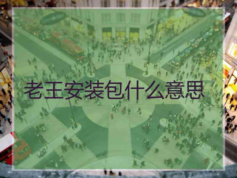 老王安装包什么意思
