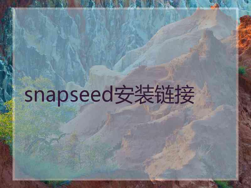 snapseed安装链接