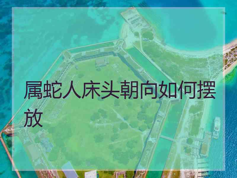 属蛇人床头朝向如何摆放