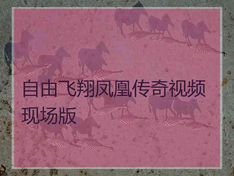 自由飞翔凤凰传奇视频现场版