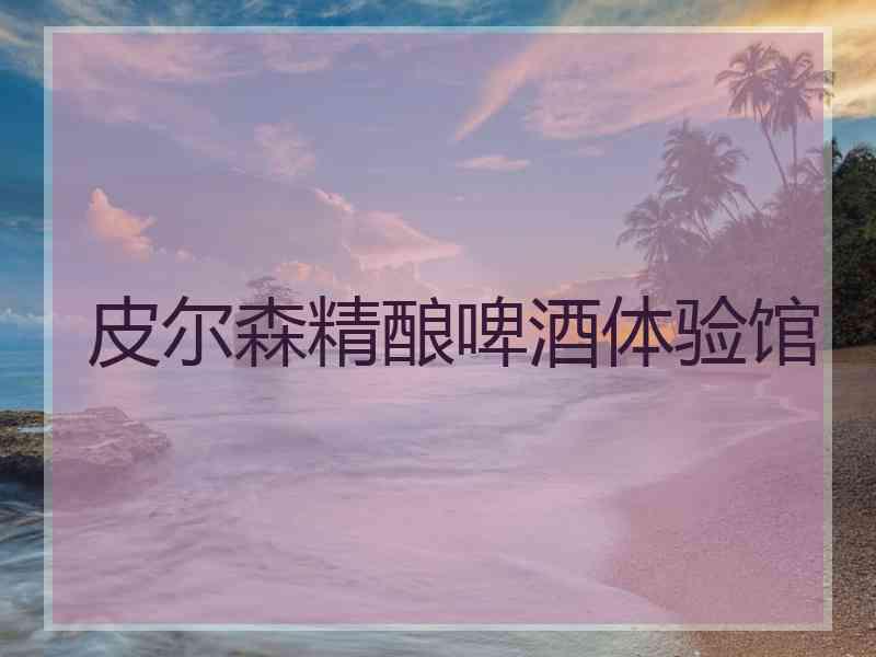 皮尔森精酿啤酒体验馆