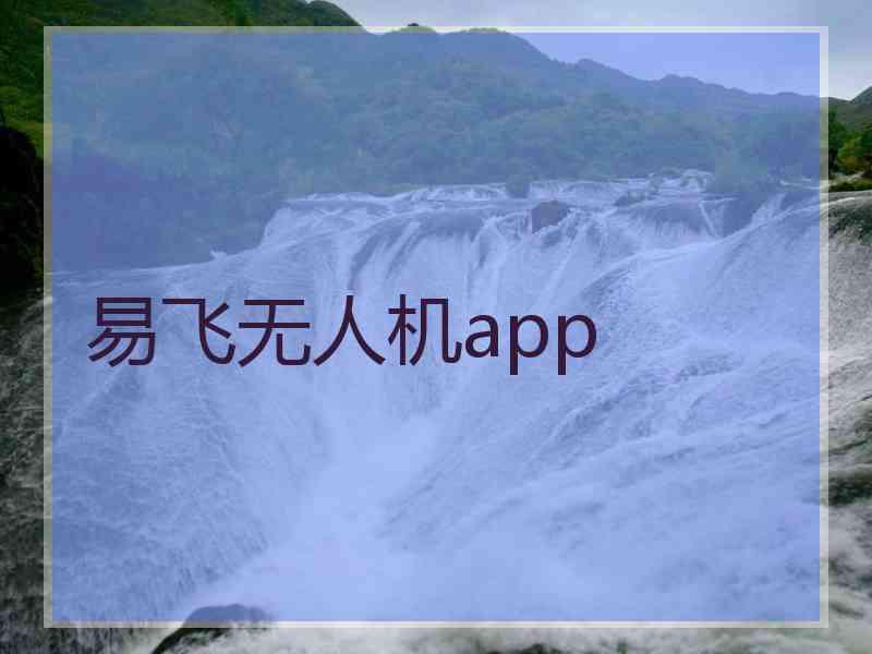 易飞无人机app
